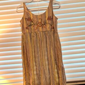 April Cornell embroidered dress